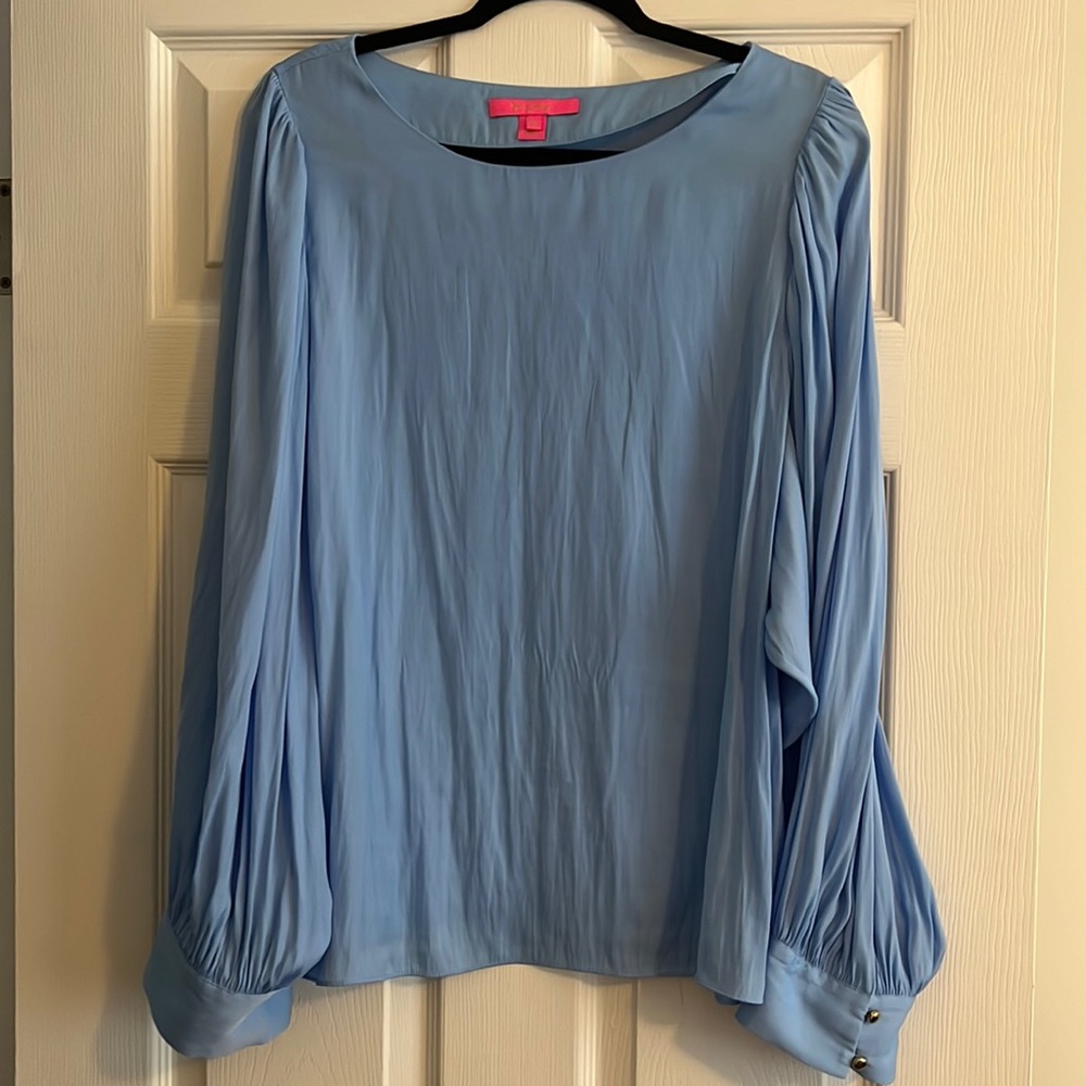 Lilly Pulitzer XL Blouson Sleeve Top